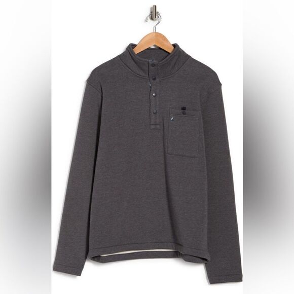 Tailor Vintage faux shearling neck button front jacket size M, NWT - Picture 3 of 9